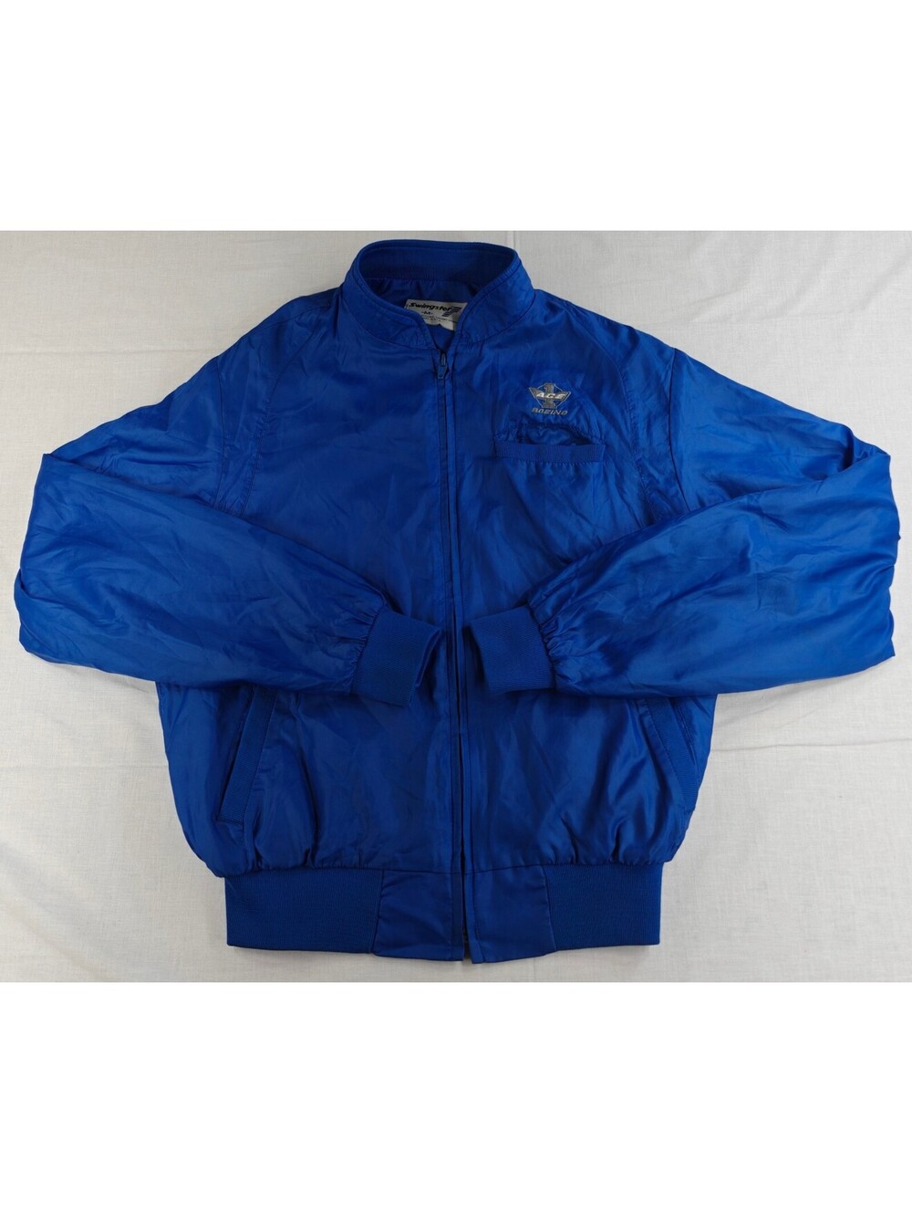 Vintage Swingster Boeing ACE Blue Bomber Jacket Men’s M Made in USA